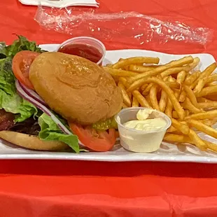 Bar Menu: American Italian Burger