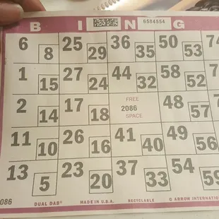 Bonus Double Game Card