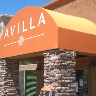 Rounded Marquee Entrance