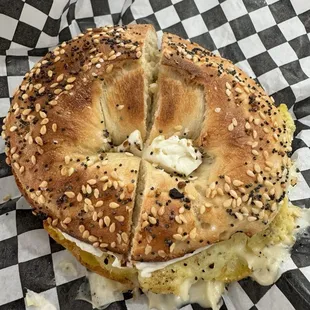 Everything Bagel Sandwich