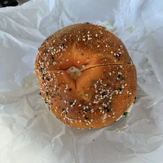 Super Egg Onion Bagel