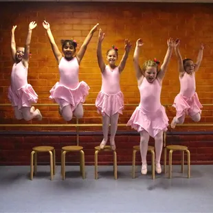 Happy in the air!!! ABT Students in Costume