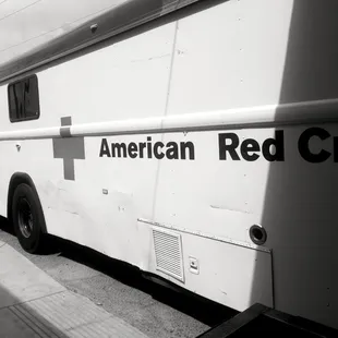 Blood drive mobile