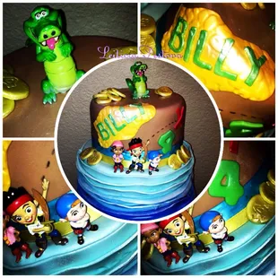 Jake and the Neverland Pirates cake