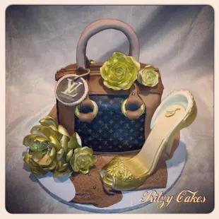 Louis Vuitton Birthday Cake