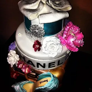 Fashion birthday cake