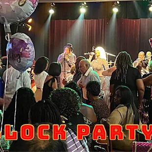 Block Party at Arizona Charlie's on Decatur...The dance floor stayed packed from start to finish.