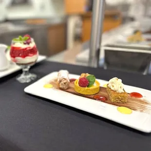 Dessert at Arizona Culinary Institute