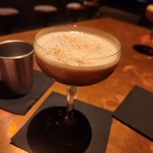 Espresso martini to end a manic Monday