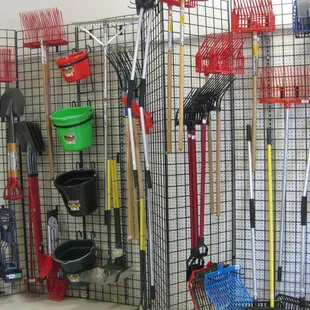 Tools- forks, shovels &amp; more