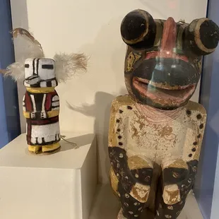 Cute kachinas made by Hopis.
