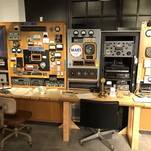 Barry Goldwater Ham Radio Display. While stationed in the AF and a Grd Radio Operator I visited, 1979.
