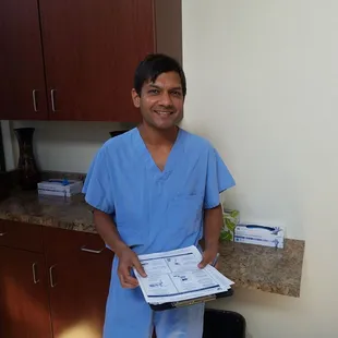 Dr Patel really nice office a pleasant experience