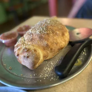 Mini white calzone