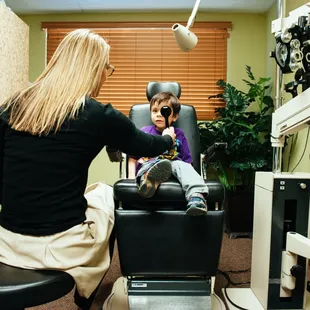 We proudly examine eyes of all ages.