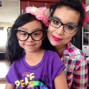 Happy, stylish patients.