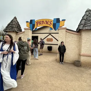 The ladies line was much longer than the lords.  Apparently, some ladies identified as Lords.
