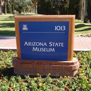 AZ STATE MUSEUM SIGN