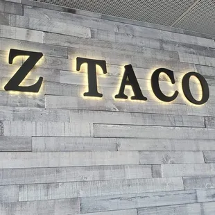 a close up of the sign