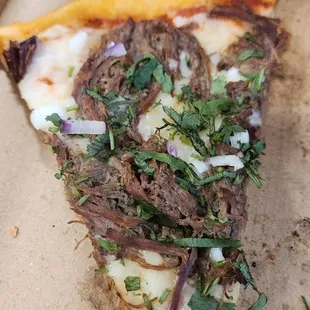 Carne Asada Pizza