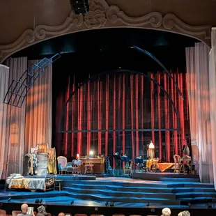 The stage for Blues in the Night
