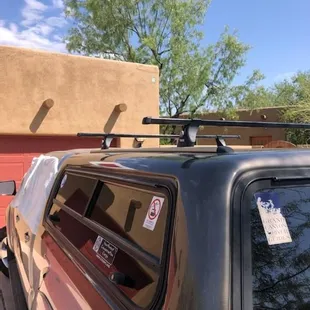 Tacoma with roof rack