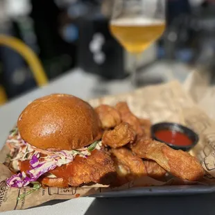 AZ Hot Fried Chicken Sandwich