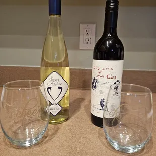 Sweet Adeline and Arizona La Osa bottles