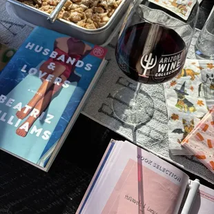 Book club with the $6 wine specials