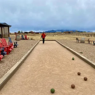 Bocce Ball at DEEP SKY VINEYARDS!