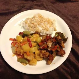 Sweet Sour Chicken - Teriyaki Chicken - White Rice - More Chinese Selections to Choose From.