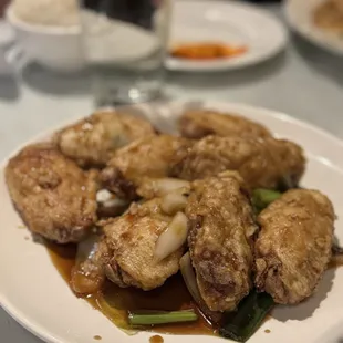 Crispy Chicken Wings in special sauce (fav) : )