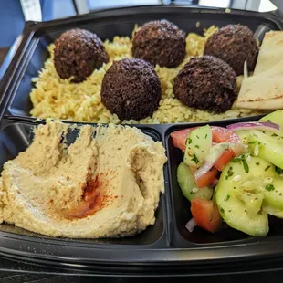 Falafel plate