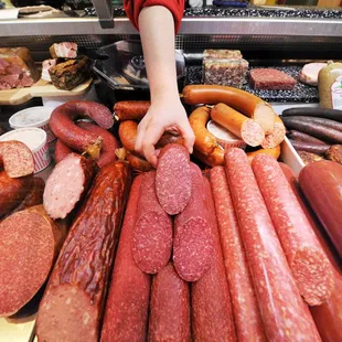 50+ kinds of European sausage for sale