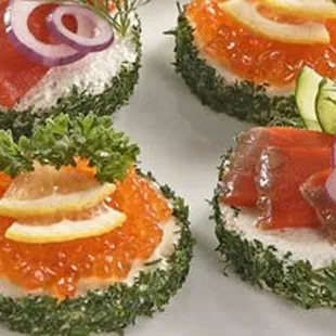 Red and Black caviar available