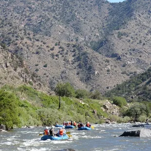 Arkansas River Tours white water rafting