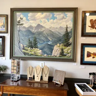 Stuart Covington Andrews is a well known figure around Buena Vista. Both for his art work and a fishing guide and for his sense of humor.