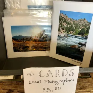 Need a greeting card? We can help! Most of our photographers help fill this bin with lots of great local shoots.