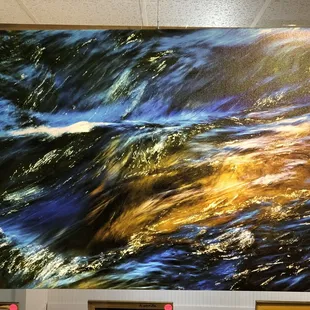 "The River" photograph on canvas, by Sarah Stringer.