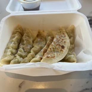 Veggie dumplings