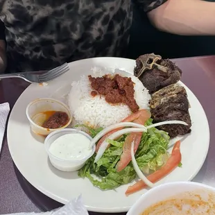 3. White Rice &amp; Stew