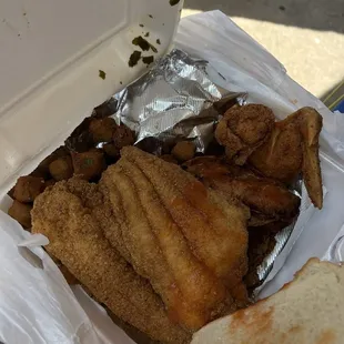 This food was so good and it was nice and hot made to order. The price for what you get is a win win.