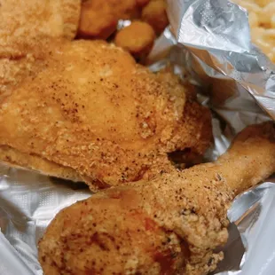 Fried chicken