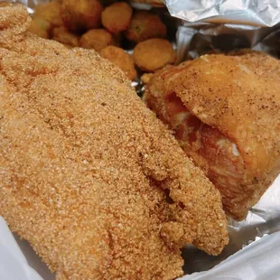 Fried catfish