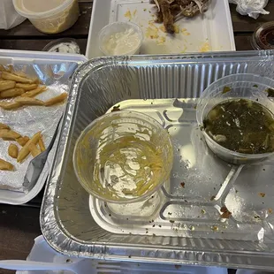 The aftermath. Everything was great.