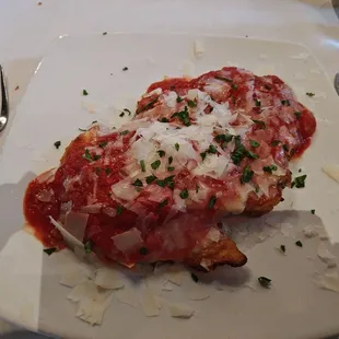 Chicken parmigiana
