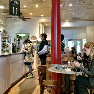 Adjacent dining area