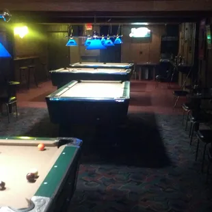 Pool tables