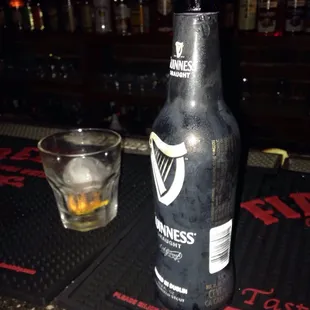 a bottle of guinness