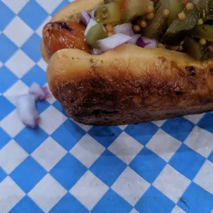 food, hot dogs
